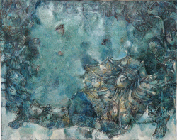 'Emerged' - Ballari Mukherjee - Mixed Media - 24" x 30"