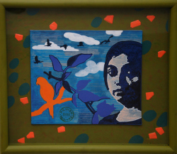 'Untitled' - Pampa Panwar - Acrylic on Canvas Board - 14" x 17"
