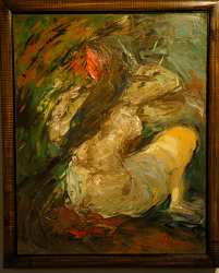 'Inspiration' - Rina Mustafi - Oil on Canvas - 30" x 24"